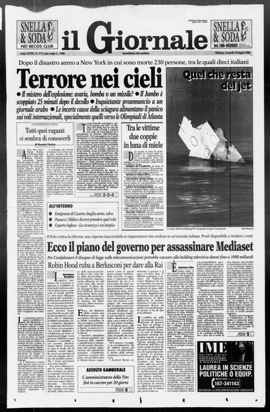 Il giornale : quotidiano del mattino